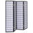 Sartre 4-Panel Room Divider Folding Shoji Screen