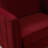 Wine Red Velvet Accent Chair For A Relaxing Living Room - Mid Century Modern Single With Plump Pillows And L Shape Metal Legs, Comfortable Armchair Bedroom Rest Design High Density Sponge Cushion-1862565479