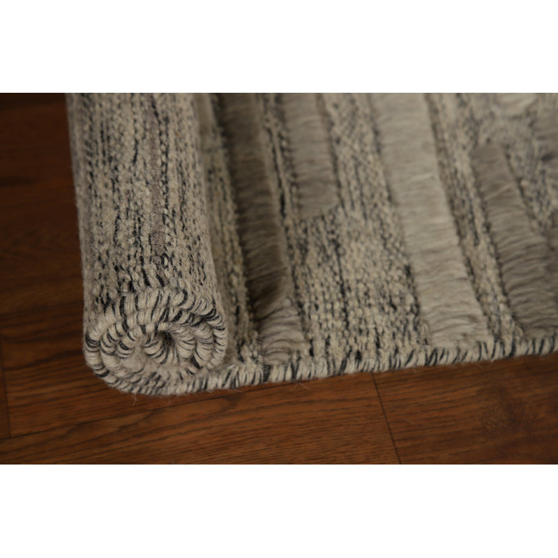Handmade Wool Moroccan Oriental Rug 2x3