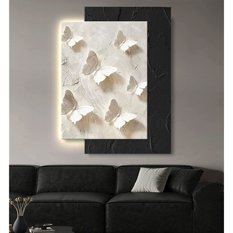 Peinture décorative minimaliste en grès convenant aux salons modernes