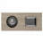 47" 3-In-1 Outdoor Aluminum Beige Propane Fire Pit Table 50,000 BTU With Ice Bucket