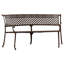 Banc de jardin en aluminium Vanscoy-110141753