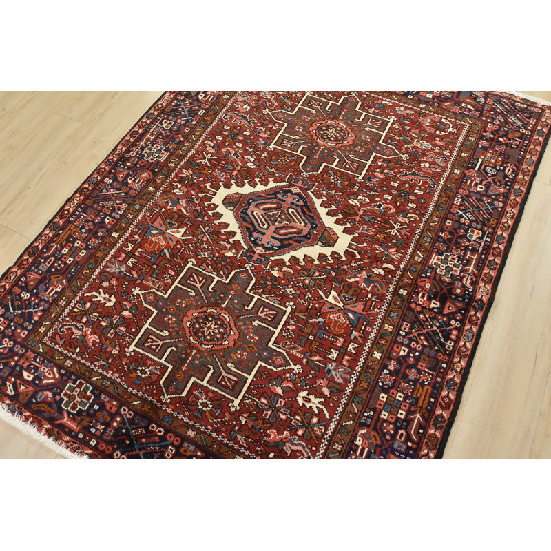 Tapis unique 4 pi 10 po x 6 pi 2 po Frohlinde