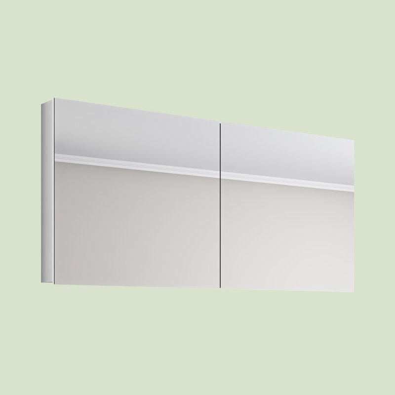 Armoire à pharmacie fixe Eriberto, H 30 po x l 48 po x P 4,8 po