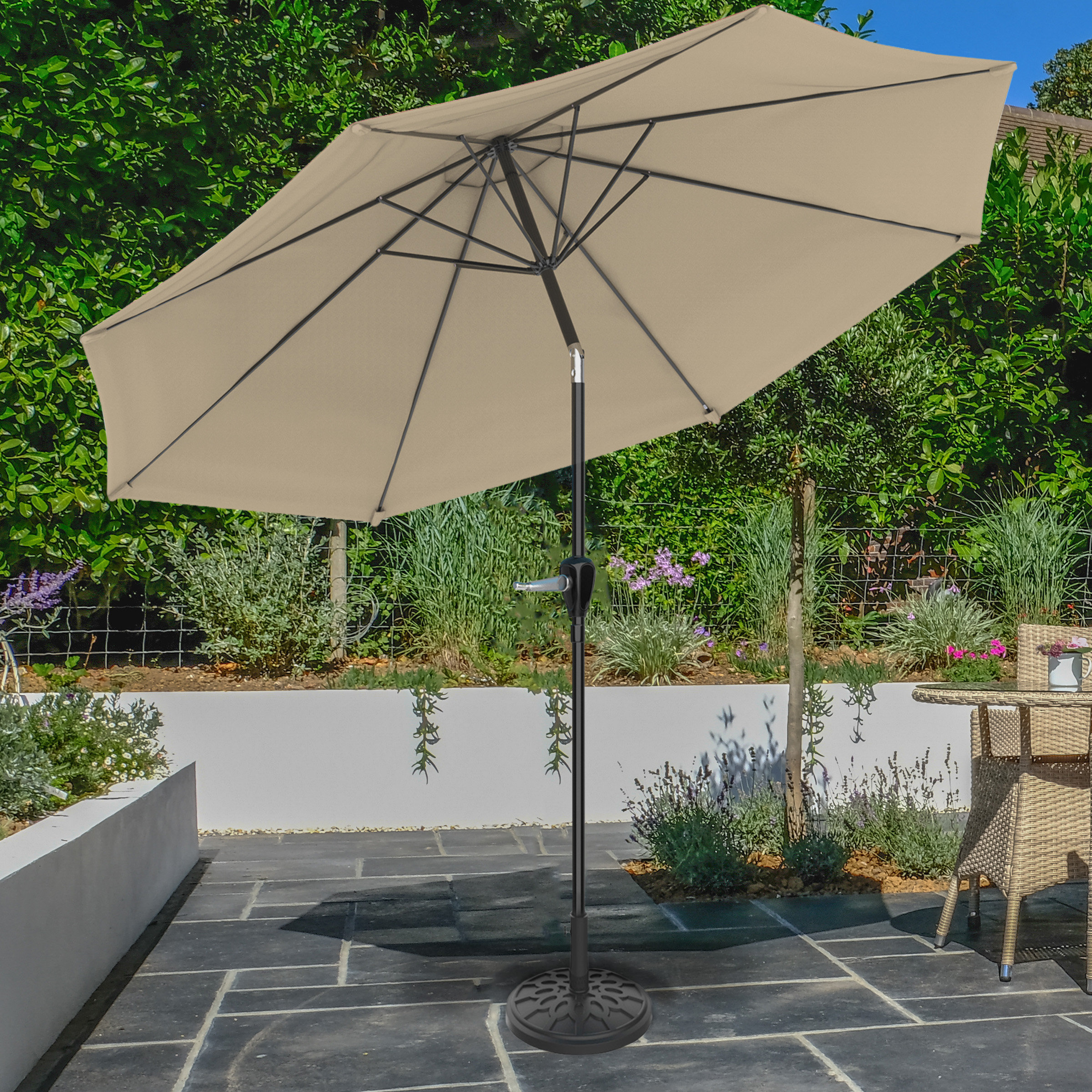 Freeport Park® Glatt 120'' Market Umbrella & Reviews | Wayfair