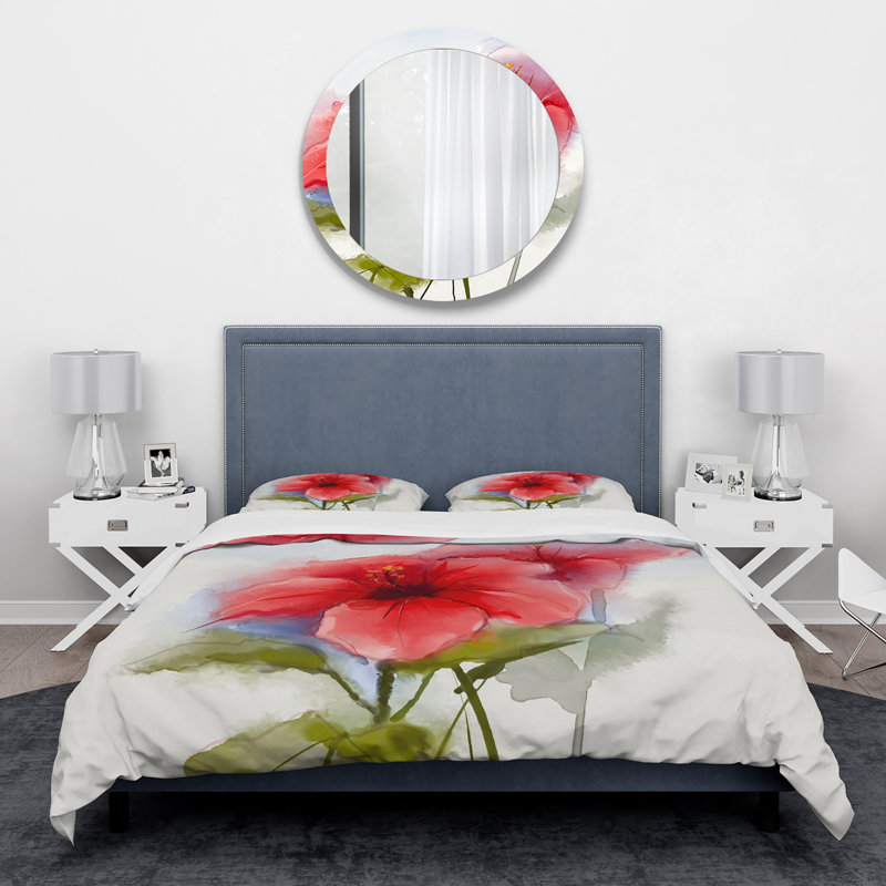 Ensemble de housse de couette traditionnelle, Housse de couette très grand + 2 taies décoratives