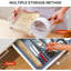 Tapis de cuisson en silicone - transparent - très épais, antidérapant, réutilisable, avec mesures, pour les biscuits, le pain et la pâtisserie