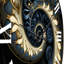 Horloge murale Cheli - Fractals-412934241