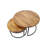 Emma Solid Wood Nested Coffee Table Set