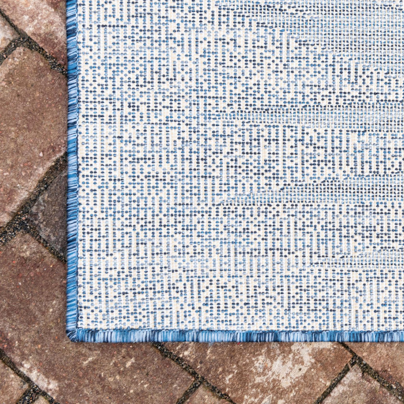 Tapis d'extérieur Kona couleur arctique, Carré 10 pi 8 po