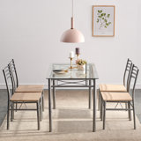Izen 4 - Person Four Leg Dining Set