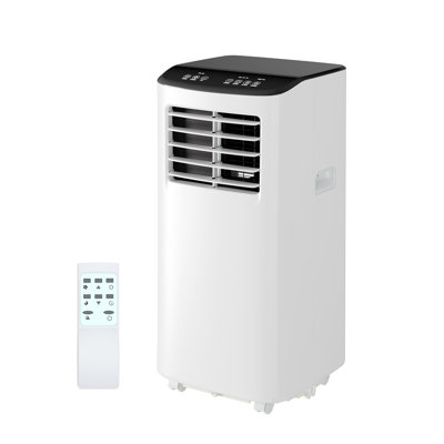 8000 BTU Portable Air Conditione, 3 in-1 Cooling AC Portable Air Conditioner with Cooling, Fan & Dehumidifier for Rooms up to 350 sq.ft with Remote Control, Sleep Mode, 24H Timer & Window Kit