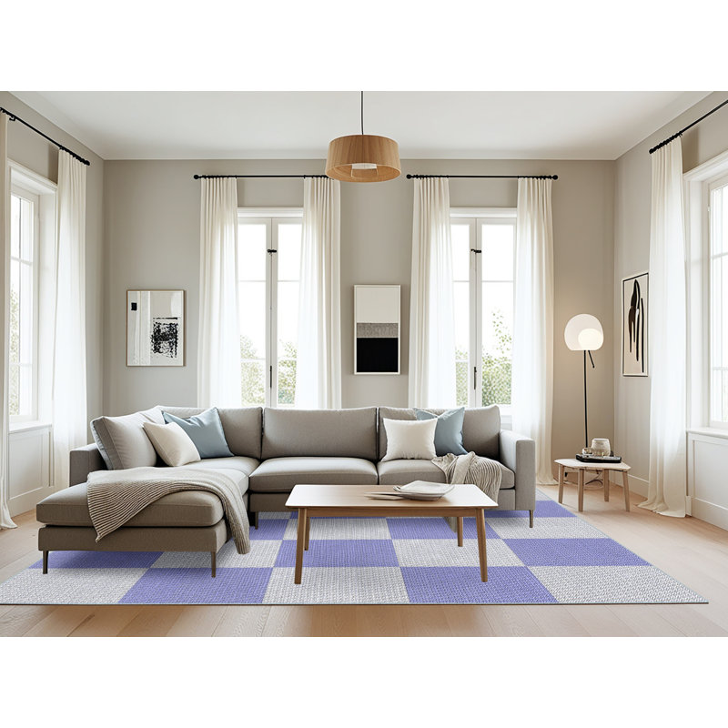 Tapis lavande Antorria, Rectangle 8 pi x 10 pi