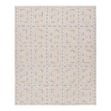 Rug & Kilim’S Scandinavian Rug In Blue With Beige And Cream Geometric Patterns