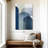 Avery Blue Linen Mountains II-108240360