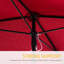 Britnei 198cm X 130cm Rectangular Tilt Market Parasol-1915851604