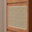 Armoire à chaussures en rotin pour entrée