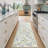Aura Floral Machine Washable Blue/Beige/Green Indoor Area Rug With Non-Slip Backing-1549941606-1555373003