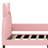 Upholstered Daybed With Carton Ears Shaped Headboard-106588328