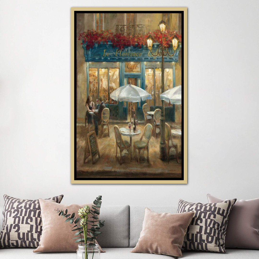 " Paris Cafe I Crop " by Danhui Nai East Urban Home 