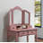 Devhan Make-up Vanity Table and Stool Set-1625191331