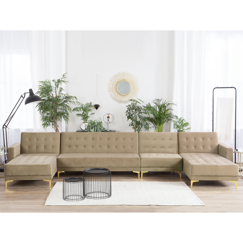 Depardieu 6 Seater Large Corner Sofa 