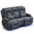 Blue Leather-Like Performance Fabric est en rupture de stock