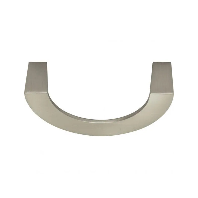 Roundabout 3" Center to Center Drop handle, Brushed Nickel, 3