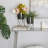 2 Piece Metal Indoor Outdoor Planter with Removable Stand Set-60663449