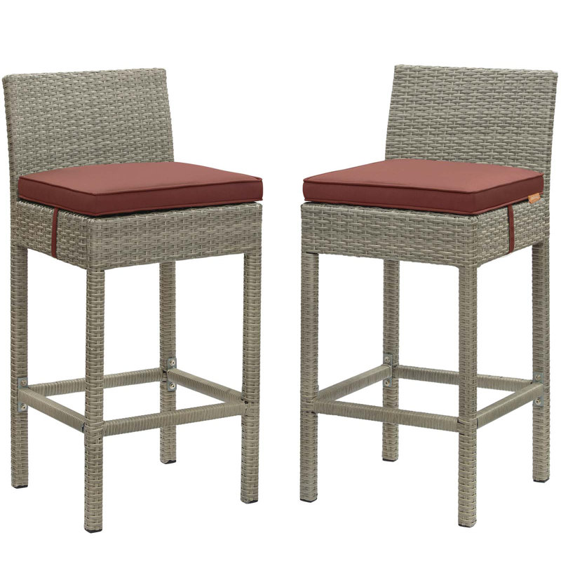 Tabouret de bar Conduit, Groseille