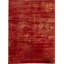 Silk Area Rug in Red