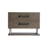 Casa Paros 2 - Drawer Solid Wood Nightstand