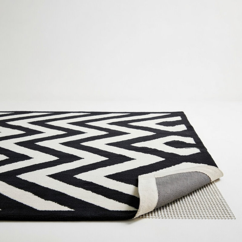Sous-tapis antidérapant 2 pi x 8 pi pour planchers de bois franc - coussiné et respirant