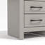 Limestone 2 Drawer Bedside Table-1613575050