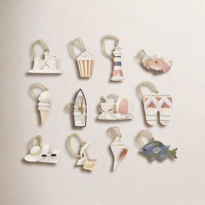 Summer 12-Piece Mini Ornament Set
