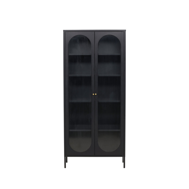 Annesa File Cabinet, Black