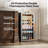 105 Cans Beverage Cooler 16.9 in. W Single Zone Refrigerator 2-Layer UV-Blocking Tempered Glass Door in Stainless Steel