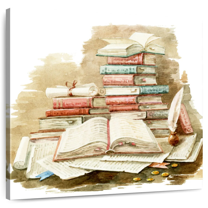 Écriture de vieux livres Kerner, H 10 po x l 10 po
