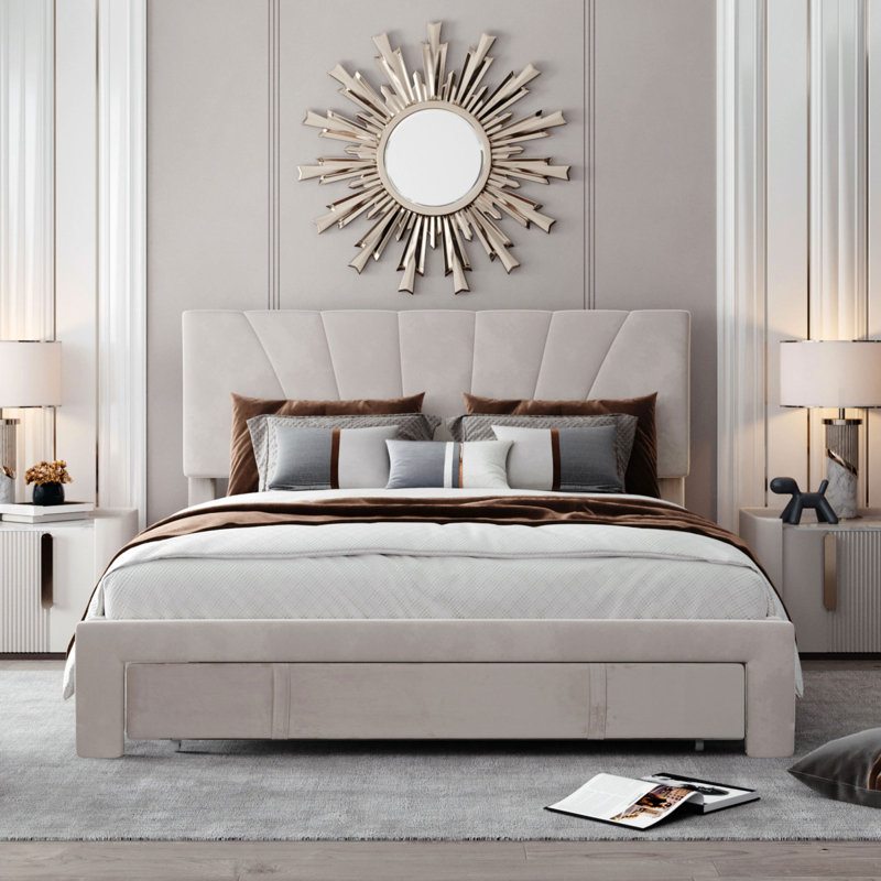 Storage Bed With Drawer