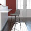 Henrine Upholstered Counter Stool with Metal Frame-277268264