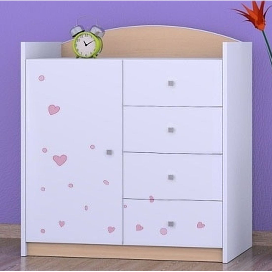 Nicollet Kids 4 - Drawer Combo Dresser