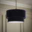 17.5 cm H Cotton Pendant Shade ( Slip-On )-386552225