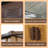 8ft x 10ft Outdoor Metal Storage Shed with Metal Foundation,Coffee-118170311-118170309