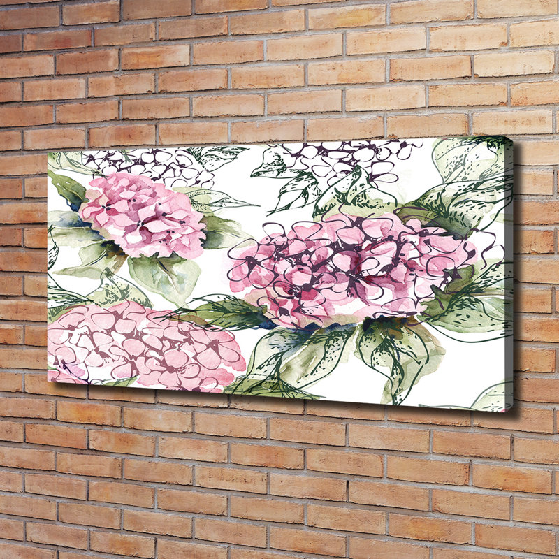 Hydrangea - Wrapped Canvas Print