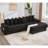 110.75" Modular L Shaped Sofa-946036767