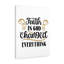 Faith In God - Wrapped Canvas Print-2140142930