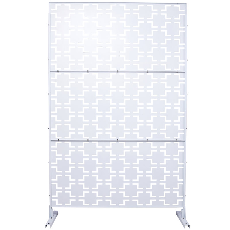 Panneau d'intimité en métal avec panneau d'intimité pour terrasse et balcon