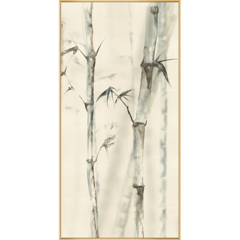 Bamboo Haze 3 Painting by Lillian August
