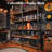 5 Tier Bookshelf, Display Bookshelf with 10 Open Shelves and Raised Baffle
