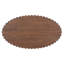 Table basse ovale Commerce and Market Gears